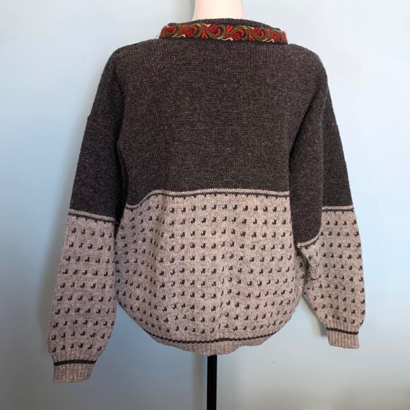 Volund Norwegian Wool Sweater Unisex Size Medium - Picture 4 of 9